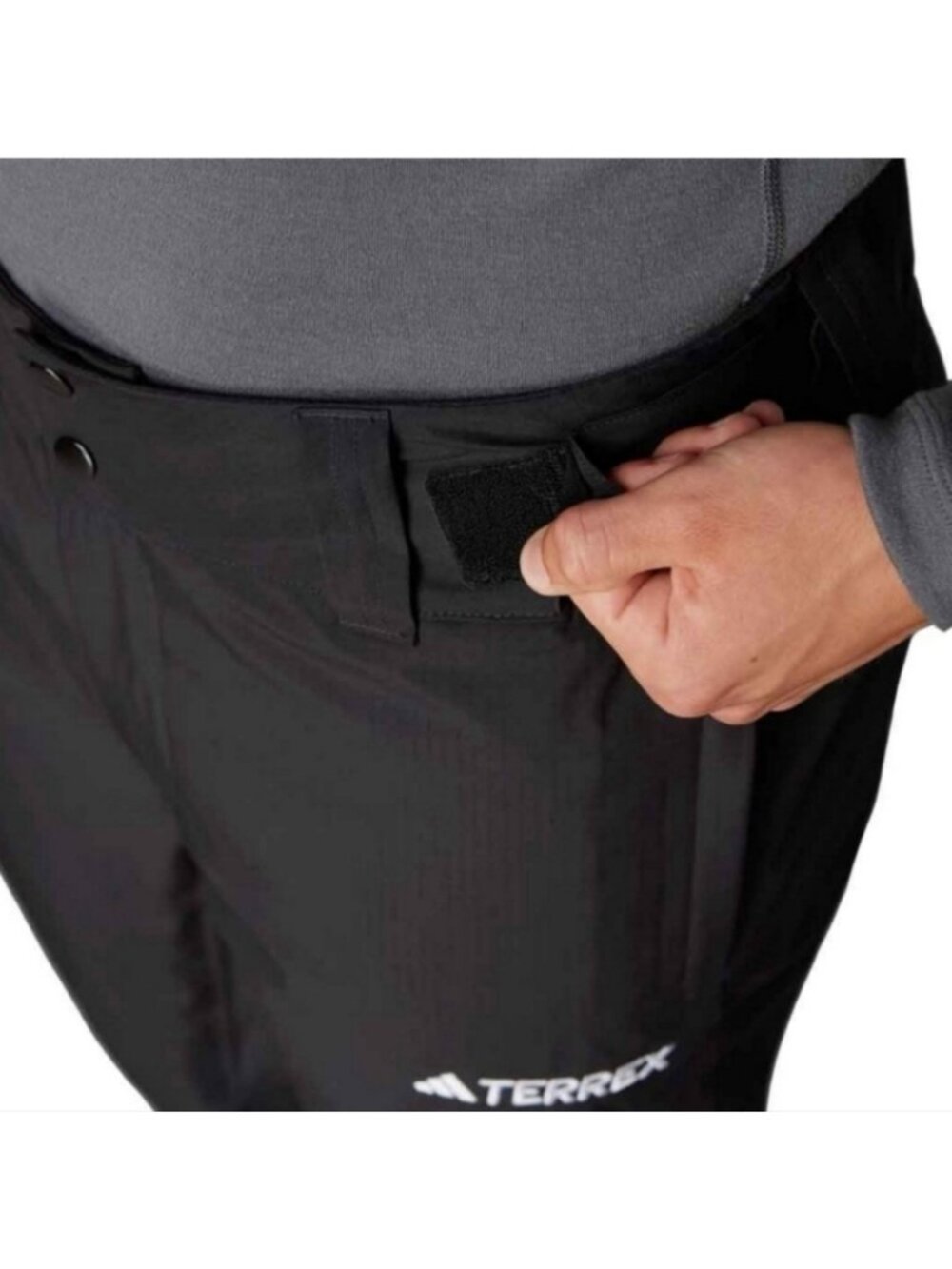 Adidas Terrex IB1197 XPR 2L Men LARGE  Black Primaloft Insulated Pants 062026 - Picture 8 of 10